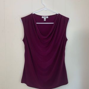 Dress Barn Purple Blouse